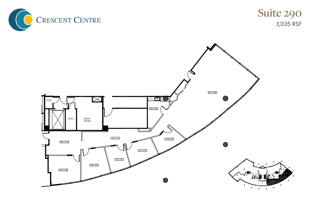 100 Crescent Centre Pky, Tucker, GA to rent Floor Plan- Image 1 of 1