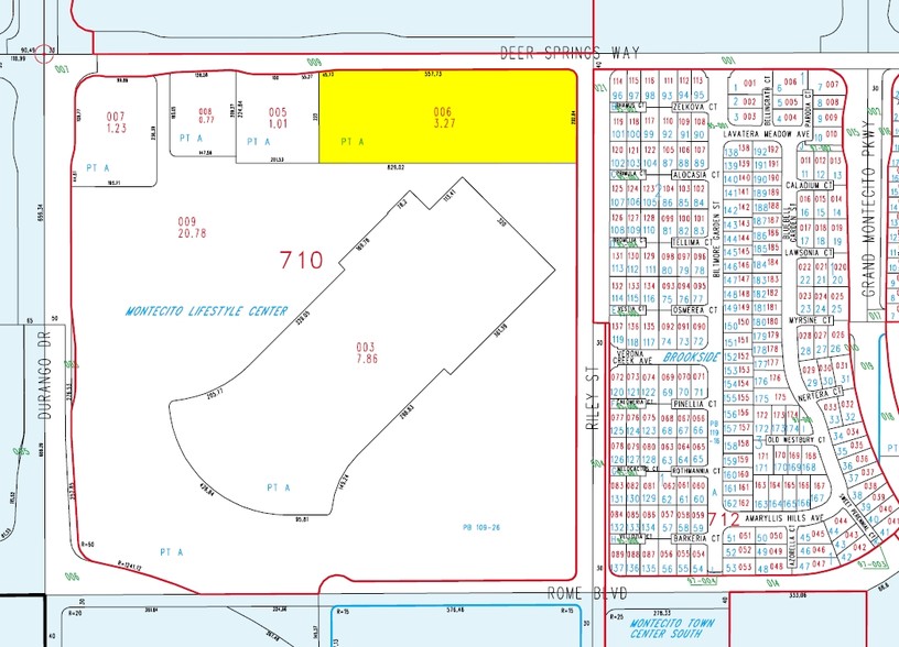 Deer Springs Way, Las Vegas, NV for rent - Plat Map - Image 2 of 8