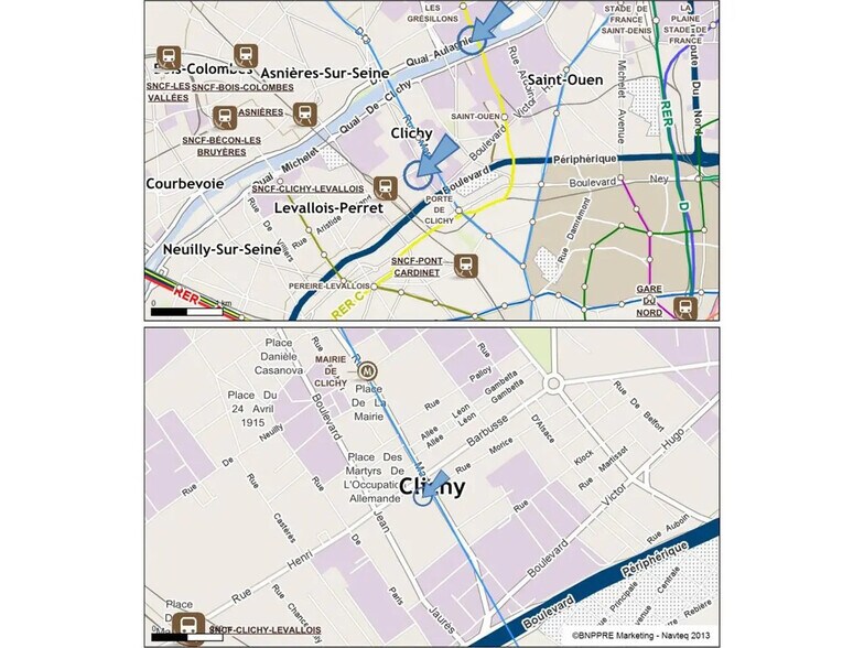 Office in Clichy to rent - Floor Plan - Image 2 of 5