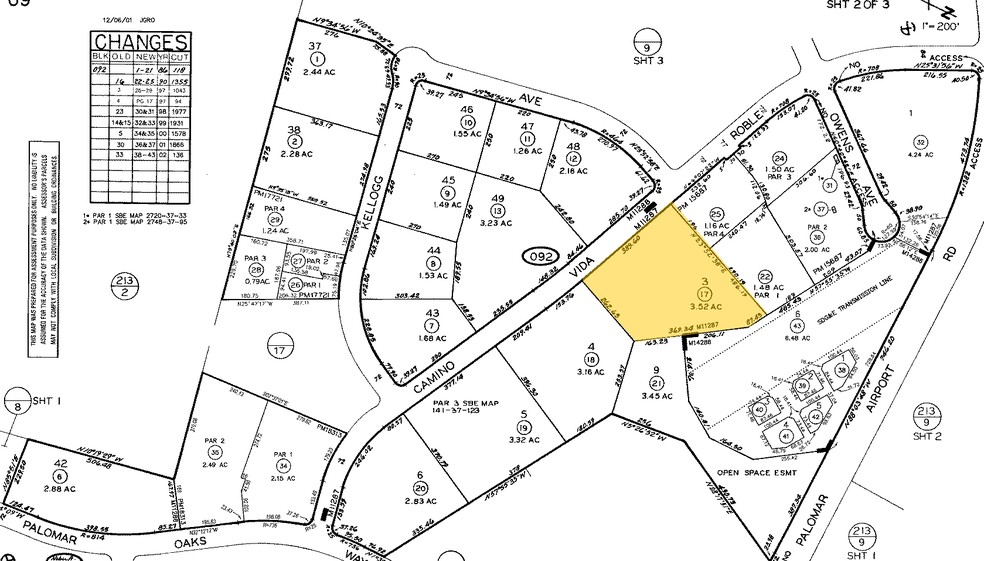 1947 Camino Vida Roble, Carlsbad, CA for rent - Plat Map - Image 2 of 7