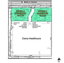 2645-2745 W Maple Rd, Troy, MI for rent Site Plan- Image 1 of 2