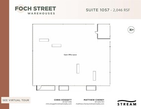 821-1075 Foch St, Fort Worth, TX for rent Floor Plan- Image 1 of 1