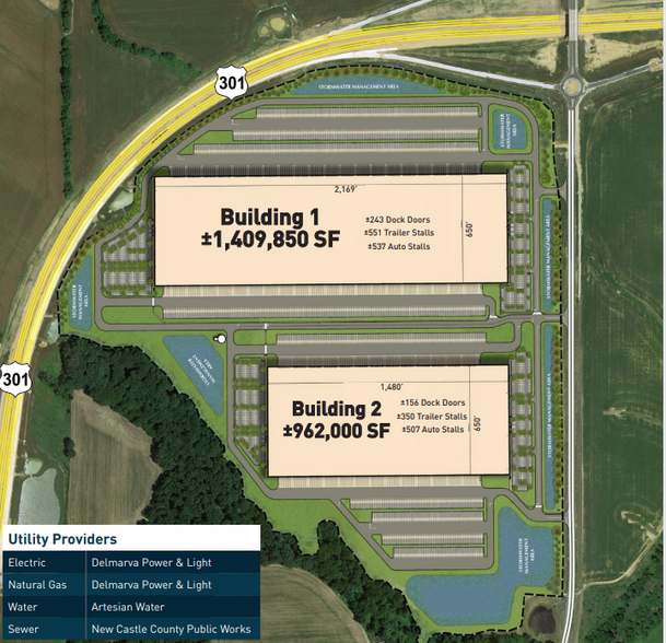 Jamison Corner Rd, Middletown, DE for rent - Site Plan - Image 3 of 3