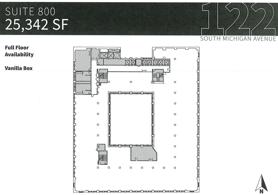 122 S Michigan Ave, Chicago, IL to rent Floor Plan- Image 1 of 1