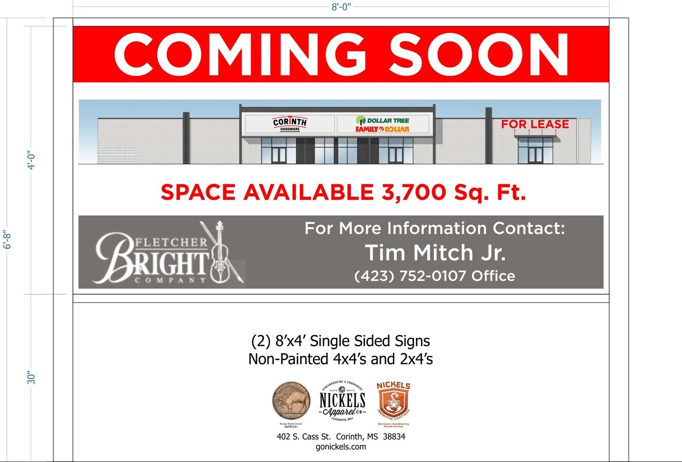 2040 E Shiloh Rd, Corinth 38834 Corinth Hardware/Family Dollar Tree! UK