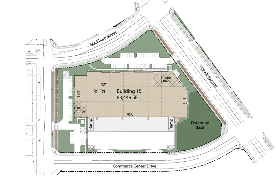 18519 Harvill Ave, Perris, CA for rent - Site Plan - Image 2 of 2