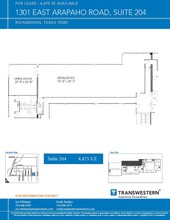 1301 E Arapaho Rd, Richardson, TX for rent Floor Plan- Image 1 of 1