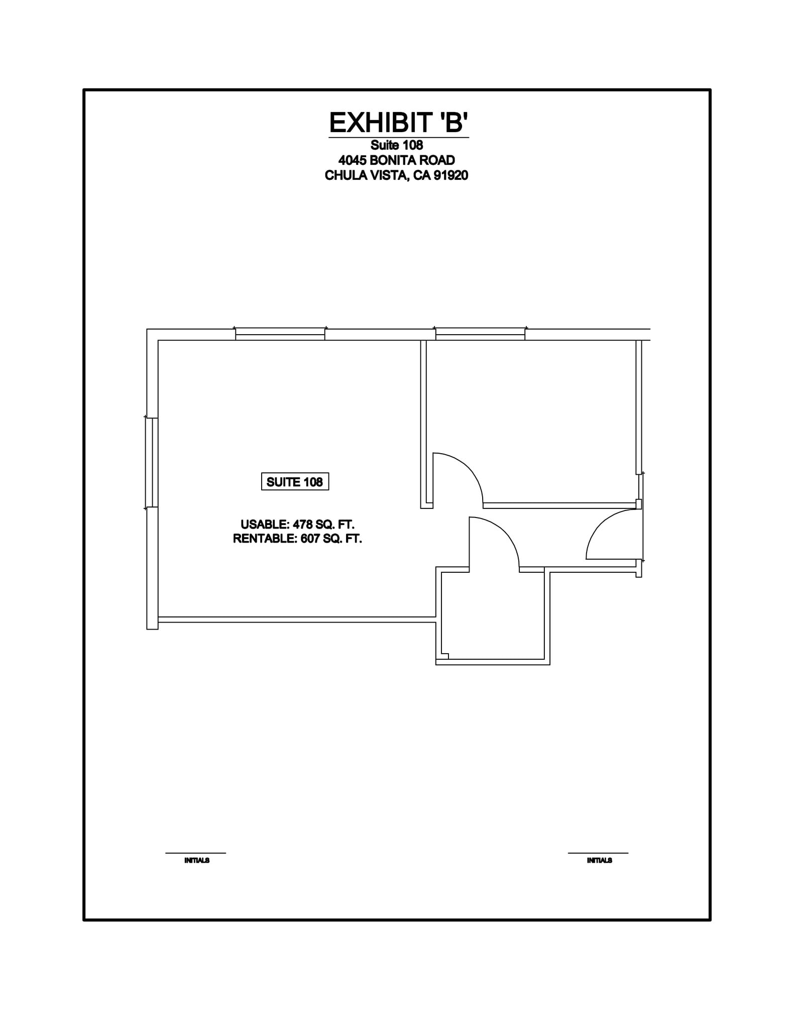 4045 Bonita Rd, Bonita, CA to rent Site Plan- Image 1 of 1