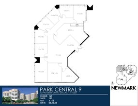 12750 Merit Dr, Dallas, TX to rent Floor Plan- Image 1 of 1