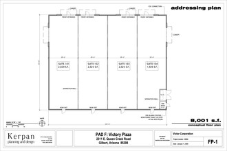 2343 E Queen Creek, Gilbert, AZ for rent Floor Plan- Image 2 of 2