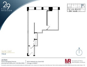 29 E Madison St, Chicago, IL to rent Floor Plan- Image 1 of 1