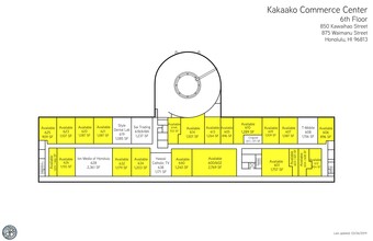 875 Waimanu St, Honolulu, HI for rent Site Plan- Image 1 of 1