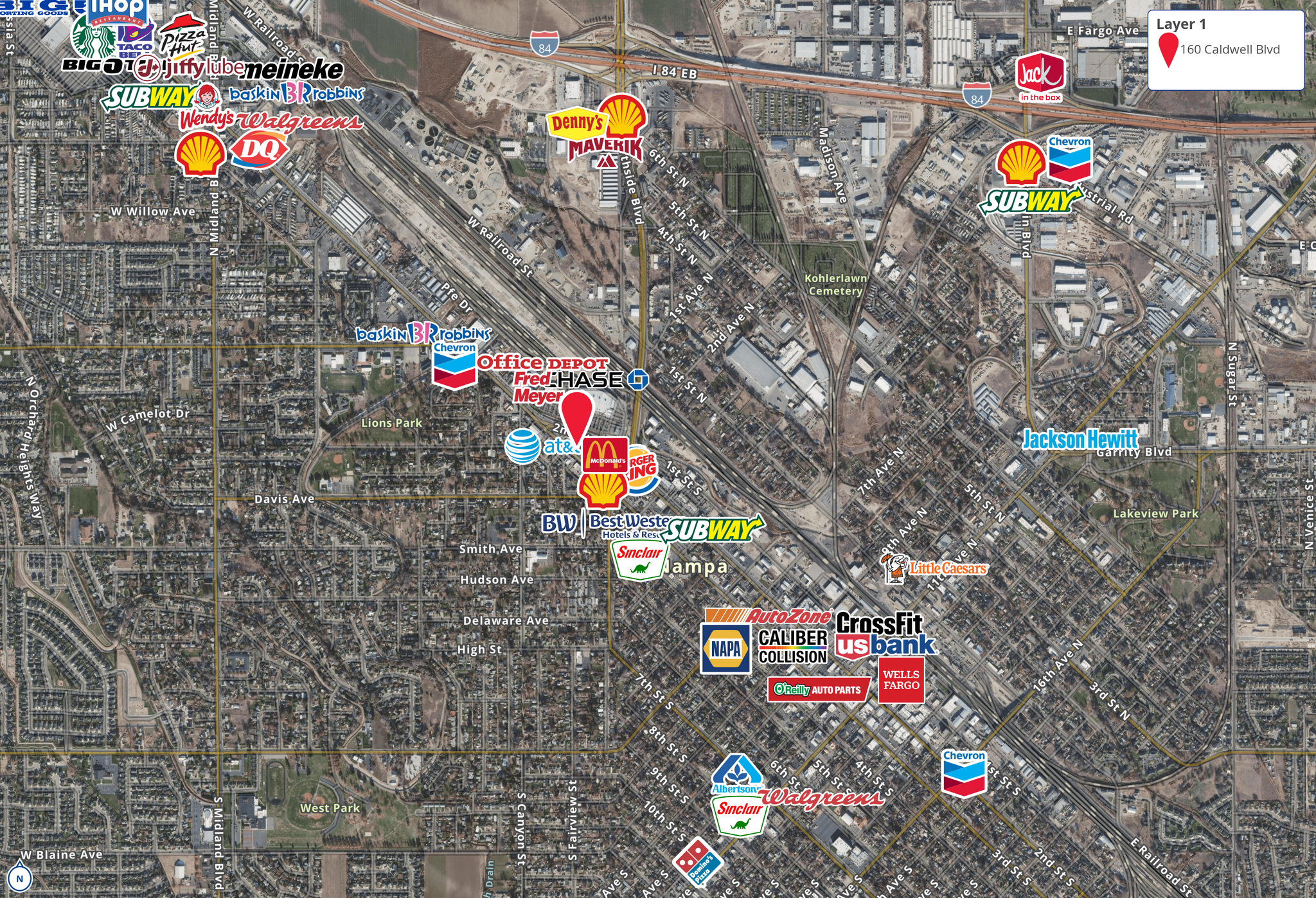 160 Caldwell Blvd, Nampa, ID to rent Building Photo- Image 1 of 1