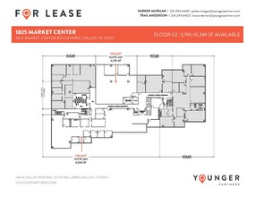 1825 Market Center Blvd, Dallas, TX for rent Floor Plan- Image 1 of 1