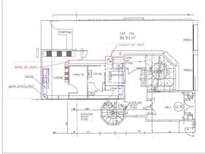 Retail in Paris to rent Floor Plan- Image 2 of 2