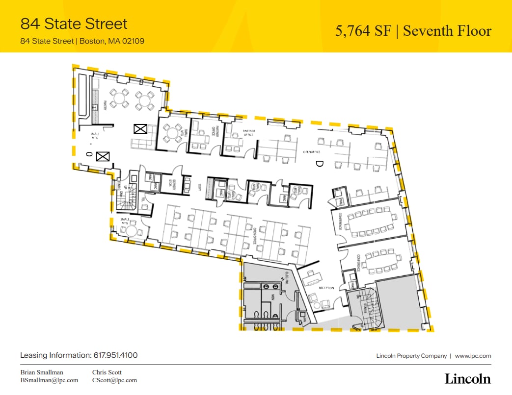 84 State St, Boston, MA to rent Floor Plan- Image 1 of 1
