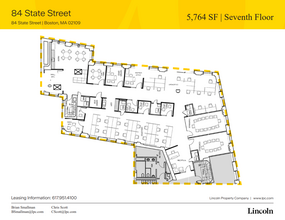 84 State St, Boston, MA for rent Floor Plan- Image 1 of 1