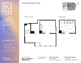 1333 N Kingsbury St, Chicago, IL to rent Floor Plan- Image 1 of 11