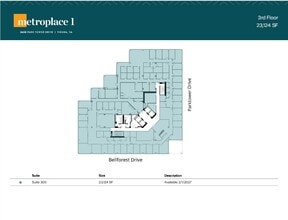 2650 Park Tower Dr, Merrifield, VA to rent Floor Plan- Image 1 of 1