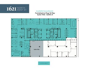 1621 N Kent St, Arlington, VA to rent Floor Plan- Image 1 of 1