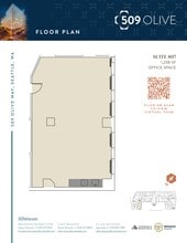 509 Olive Way, Seattle, WA to rent Site Plan- Image 1 of 3