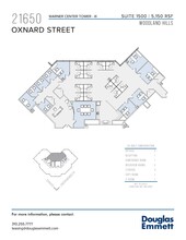 21650 Oxnard St, Woodland Hills, CA for rent Floor Plan- Image 1 of 1