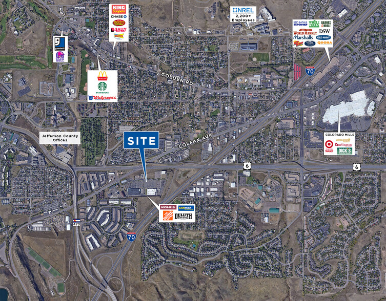 16700 W Colfax Avenue - LAND, Golden, CO for rent - Aerial - Image 2 of 2