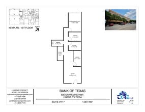 500 Grapevine Hwy, Hurst, TX to rent Floor Plan- Image 1 of 1