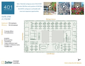 401 N Michigan Ave, Chicago, IL to rent Floor Plan- Image 1 of 3