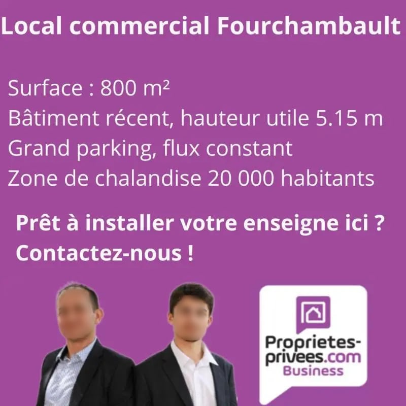 Location Commerce 800 m² - Photo 1