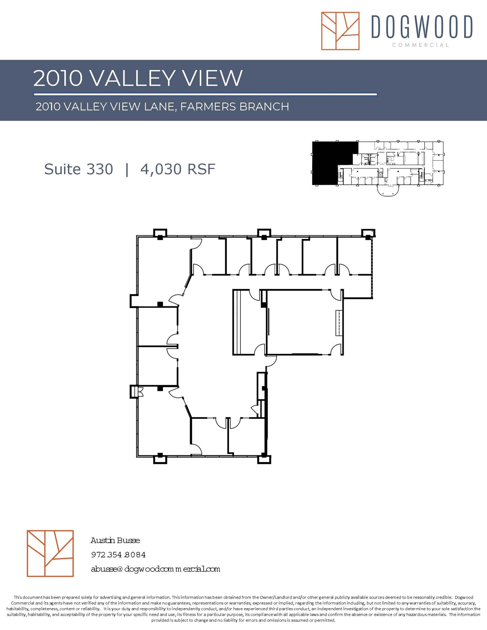 2010 Valley View Ln, Farmers Branch, TX to rent Floor Plan- Image 1 of 1