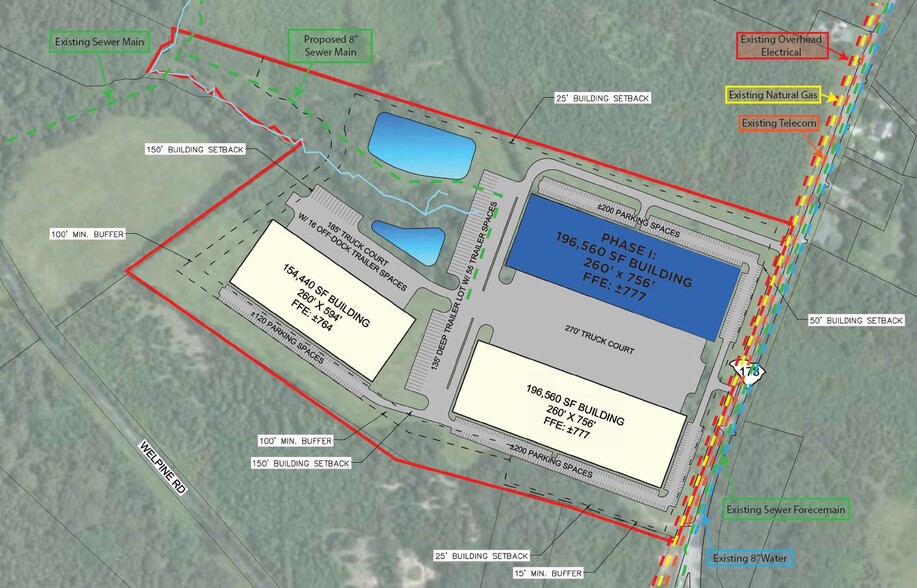 4610 Liberty Hwy, Anderson, SC for rent - Site Plan - Image 2 of 2