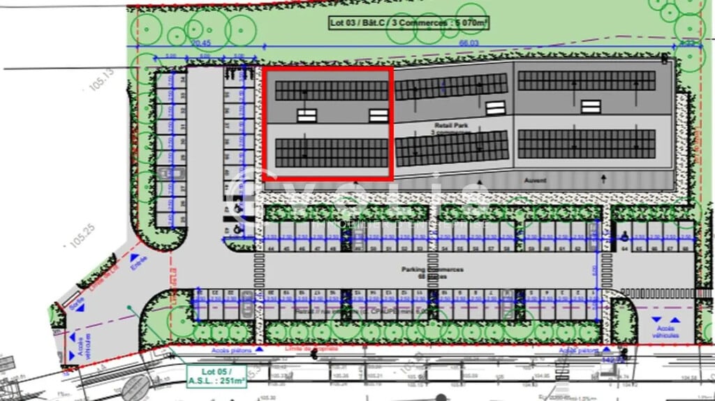 Location Commerce 300 m² - Photo 1
