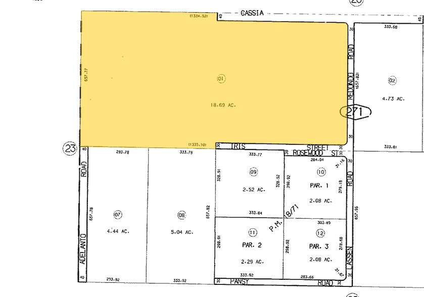 Adelanto Rd, Adelanto, CA for rent - Plat Map - Image 2 of 11