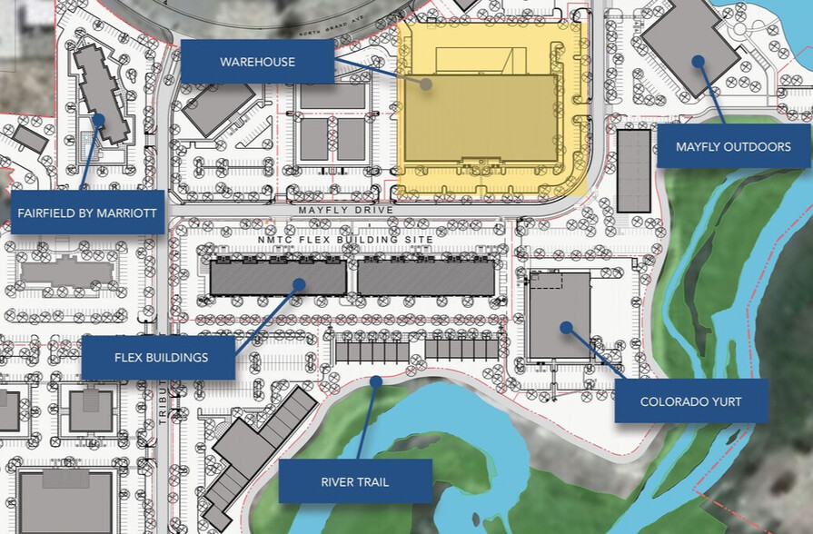 Grand Ave - Lot 7 BUILD-TO-SUIT!, Montrose, CO for rent - Site Plan - Image 1 of 17