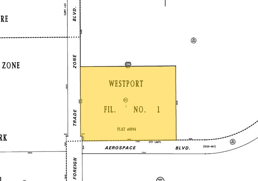 4615 Foreign Trade Zone Blvd, Colorado Springs, CO for sale - Plat Map - Image 2 of 5