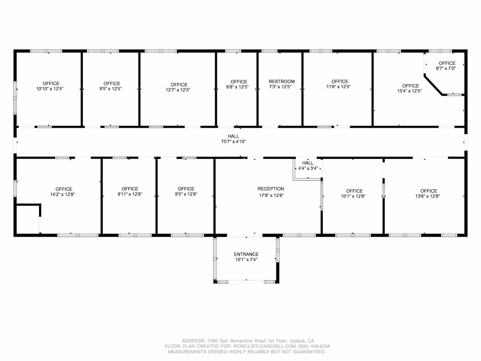 1060 San Bernardino Rd, Upland, CA for rent Site Plan- Image 1 of 22