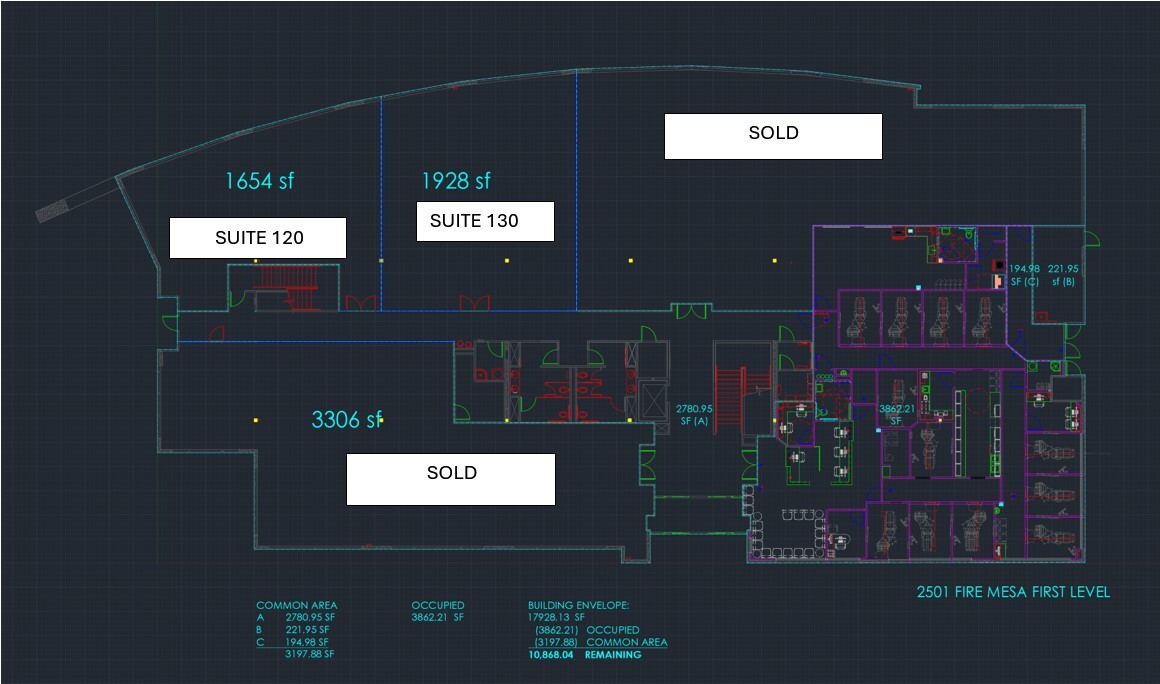 2501 Fire Mesa Dr, Las Vegas, NV 89128 - Unit 120 -  - Floor Plan - Image 1 of 1