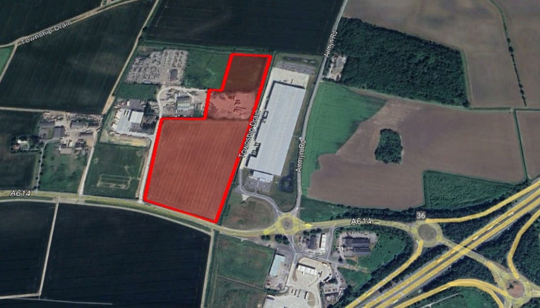 Rawcliffe Rd, Airmyn for sale Aerial- Image 1 of 2