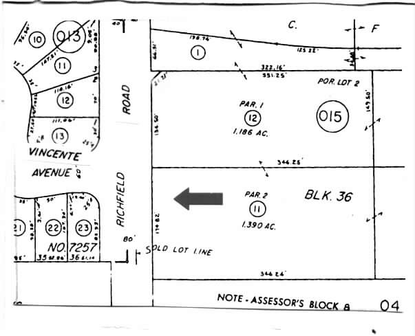 620 S Richfield Rd, Placentia, CA for rent - Plat Map - Image 2 of 2