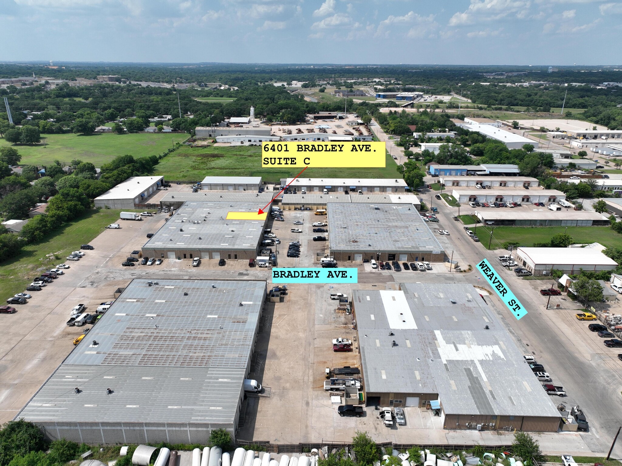 6401 Bradley Dr, Haltom City, TX to rent Aerial- Image 1 of 2