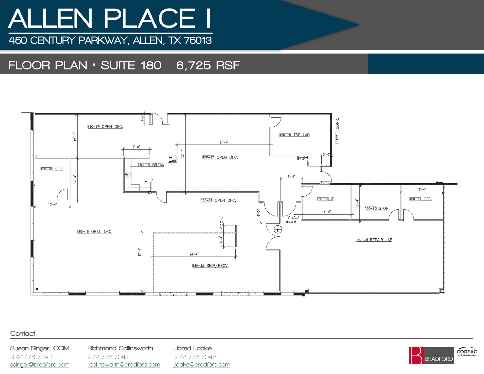 450 Century Pky, Allen, TX for rent Floor Plan- Image 1 of 1