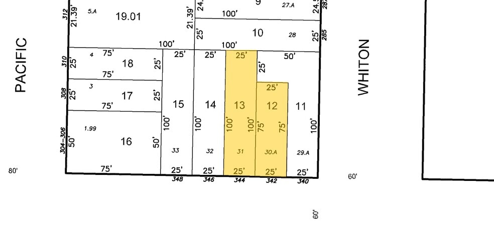344 Communipaw Ave, Jersey City, NJ to rent - Plat Map - Image 3 of 10