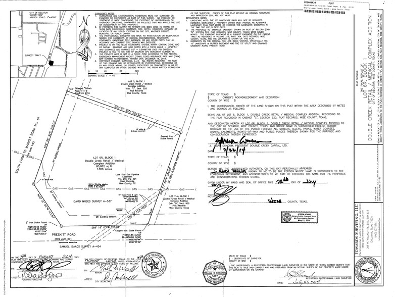 2501 S Fm 51, Decatur, TX for sale - Plat Map - Image 2 of 5