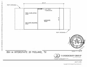 8511 W Interstate 20, Midland, TX for rent Floor Plan- Image 1 of 8