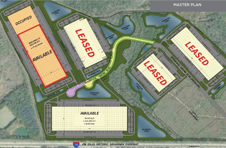 Interstate Centre Blvd, Ellabell, GA for sale - Site Plan - Image 2 of 8