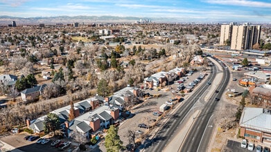 1231 S Parker Rd, Denver, CO - AERIAL  map view - Image1