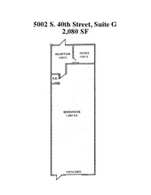 5002 S 40th St, Phoenix, AZ for rent Floor Plan- Image 1 of 1