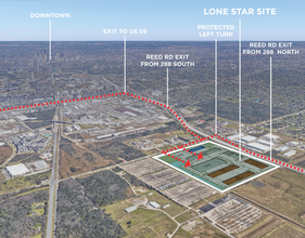 Reed Rd, Houston, TX - aerial  map view - Image1