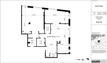 119 Ross Ave, Ottawa, ON for rent Floor Plan- Image 1 of 1